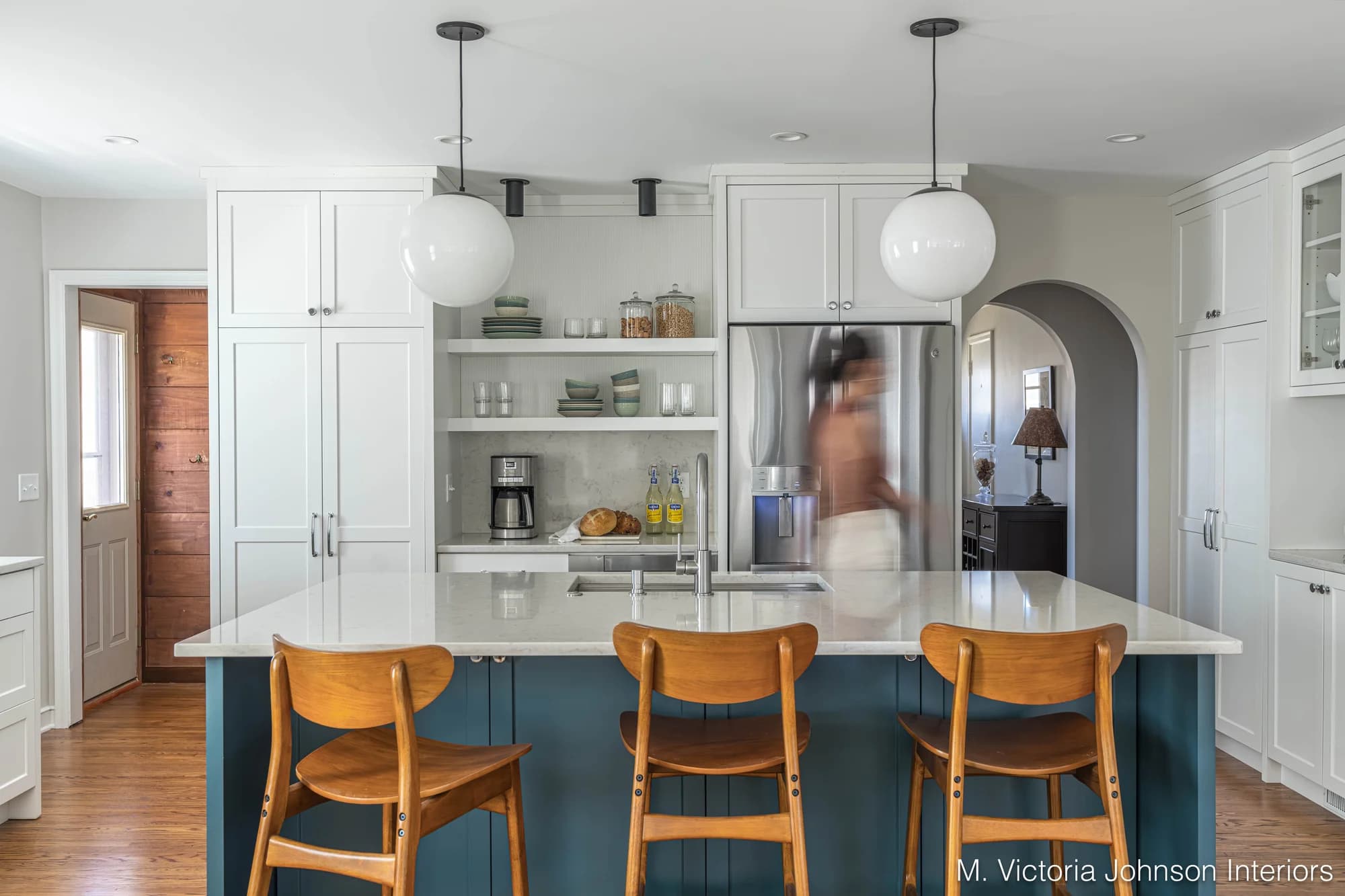 landscape 3x2 proj4 kitchen blue island open shelving 003